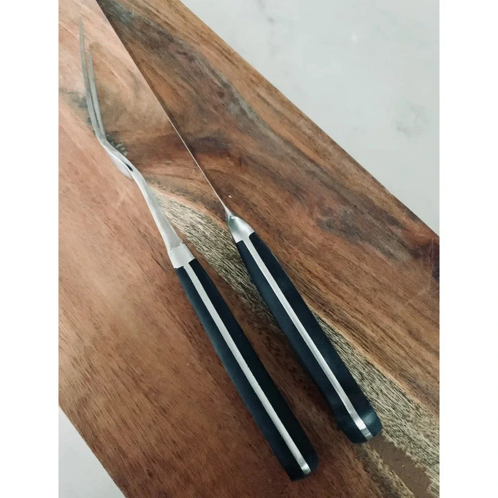 Solingen Carving Knife Set Stainless Germany Rostfrei Eisgehartet NWB